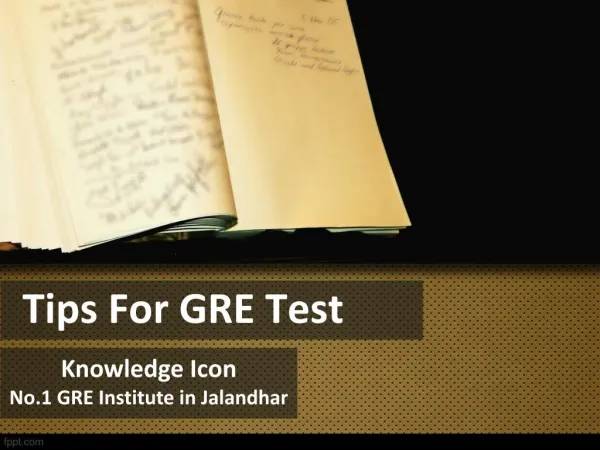 No.1 GRE Institute in Jalandhar