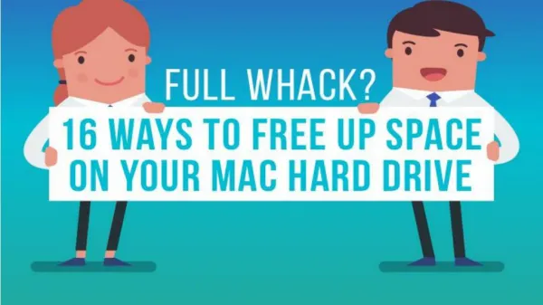 16 Ways to Free Your Mac Hard Drive