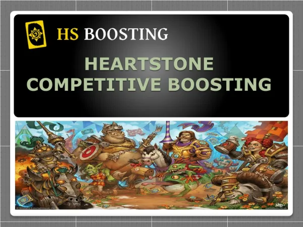 Affordable Heartstone Competitive Boosting Services