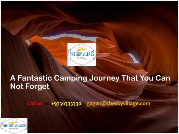 A Fantastic Camping Journey That You Can Not Forget