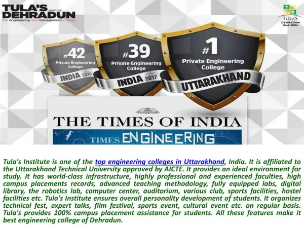 Top Engineering College in Uttarakhand
