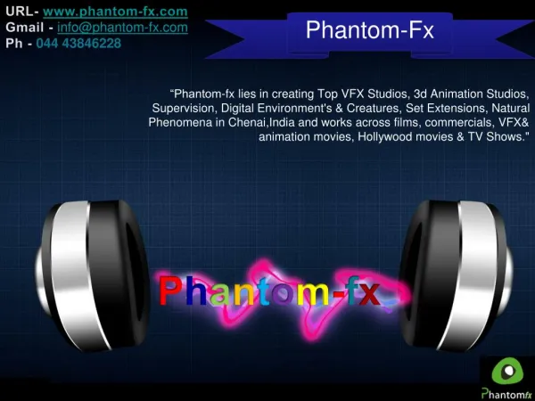 Best VFX Studios in Chennai, India