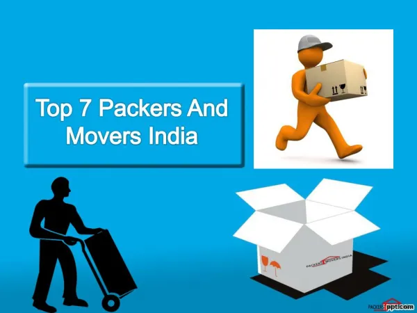 Welcome to Top 7 Packers and Movers