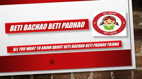 Bachao Beti Padhao Yojana