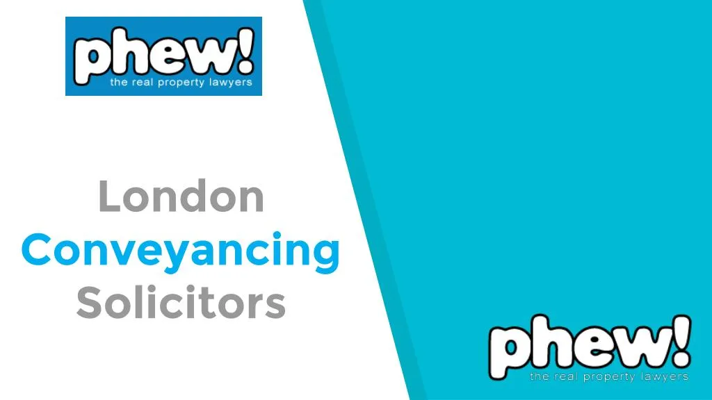 london conveyancing solicitors