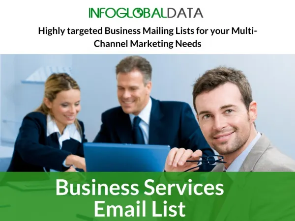 Business Services Email List