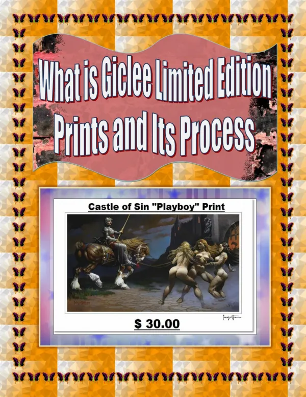 What is Giclee Limited Edition Prints and Its Process