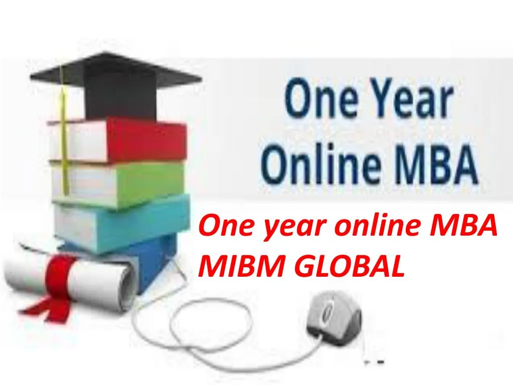 one year online mba mibm global