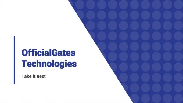 Official Gates Technologies