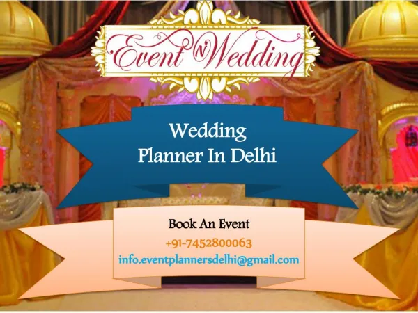 Wedding Organisers in Delhi