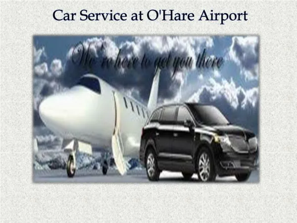 Car Service to O'Hare Airport