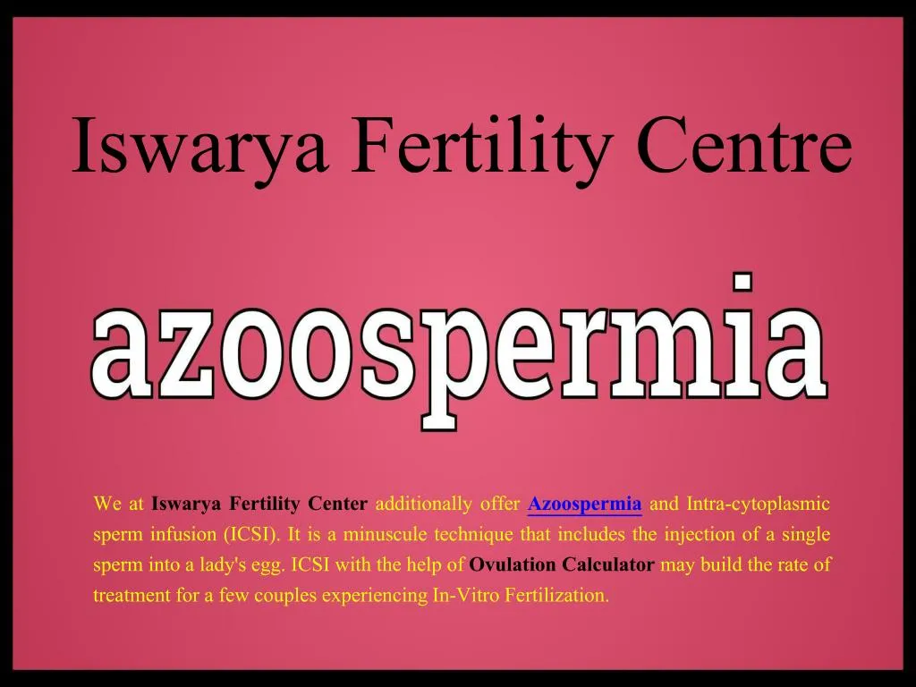 iswarya fertility centre