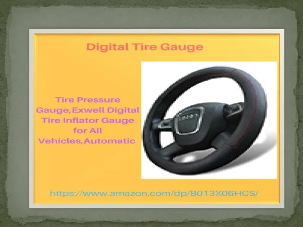 Digital Tire Gauge