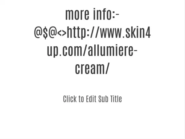 www.skin4up.com/allumiere-cream/