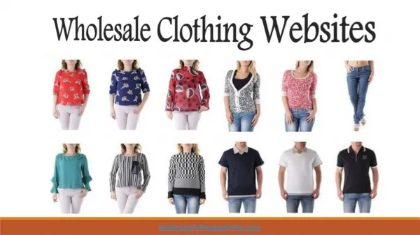 Wholesale Clothing Websites