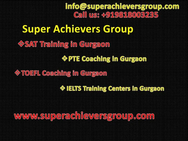 IELTS Training Center in Gurgaon