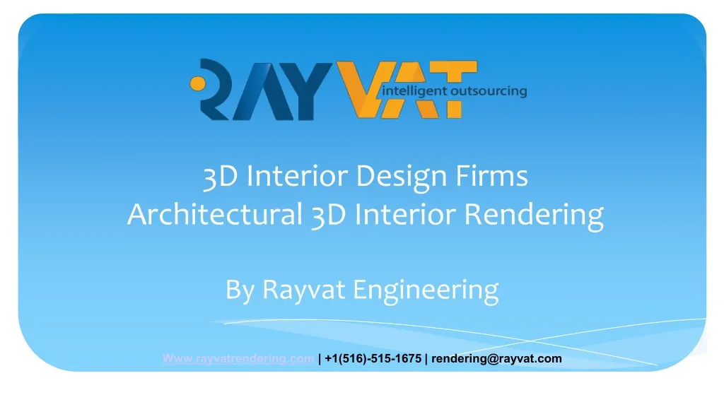 3d interior design firms architectural