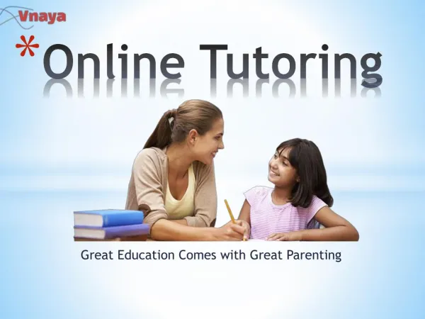 Free online tutoring education