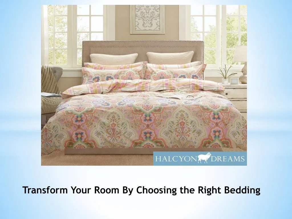 transform your room by choosing the right bedding