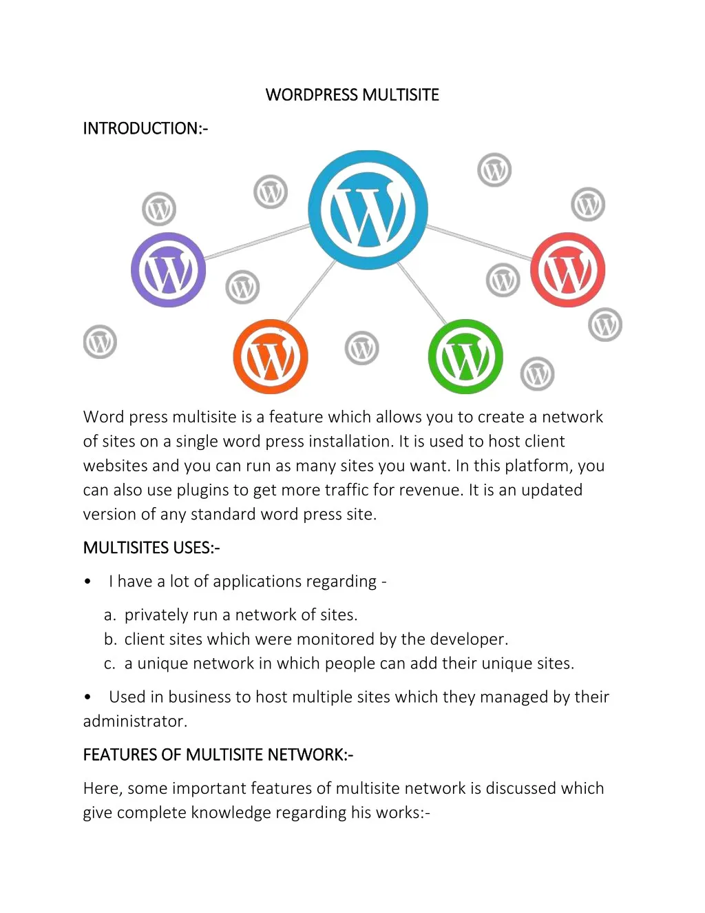 wordpress multisite wordpress multisite