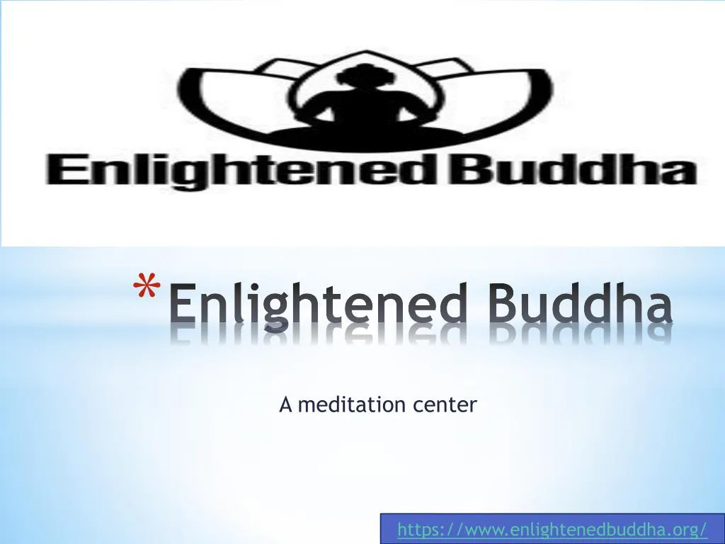 enlightened buddha