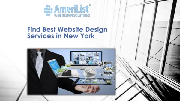 Find Best Website Design Services in New York