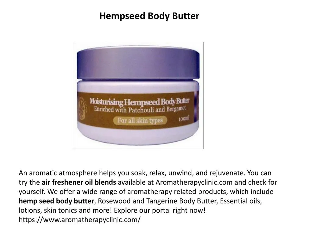 hempseed body butter