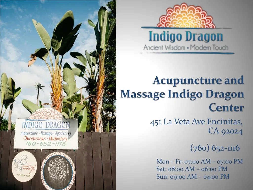 acupuncture and massage indigo dragon center