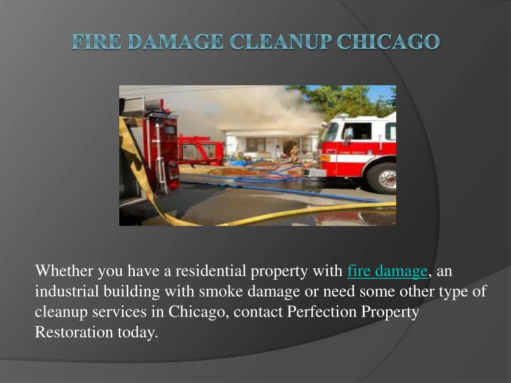 fire damage cleanup chicago