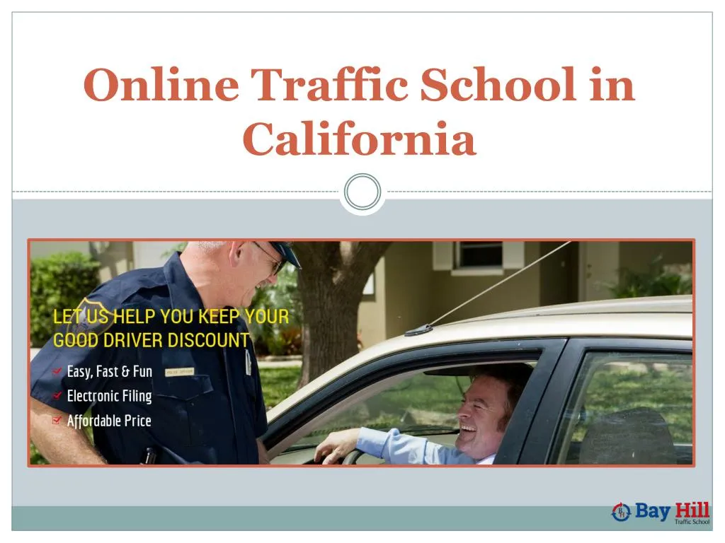 online traffic school in california