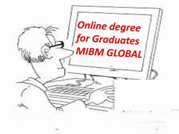 online degree for graduates mibm global