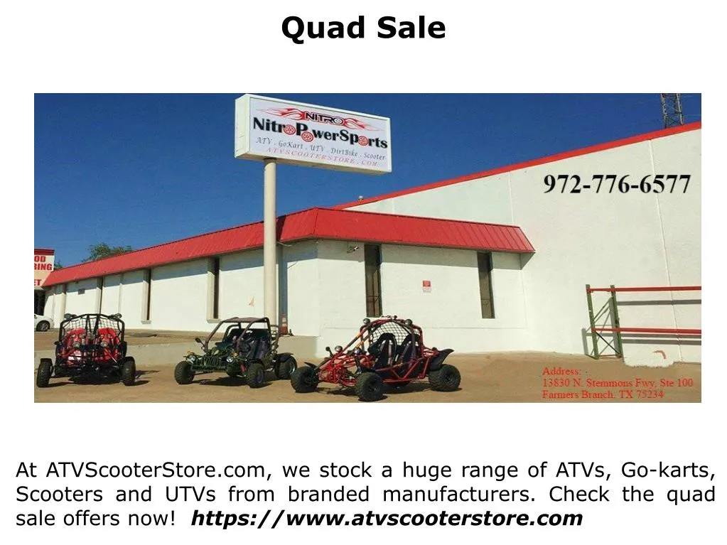 quad sale