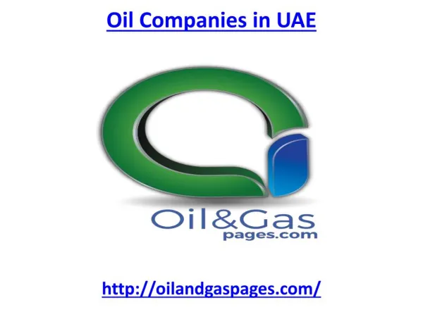 Get the best Oil companies in UAE