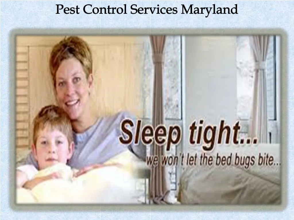pest control services maryland