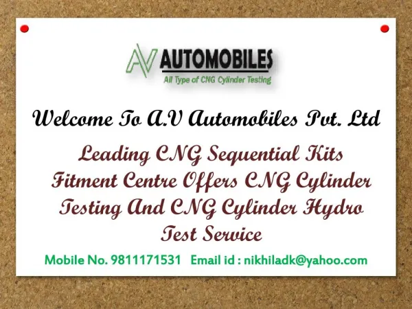 CNG Sequential Kits Fitment Centre in Delhi
