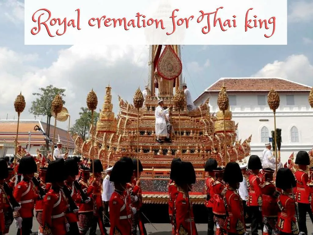 royal cremation for thai king