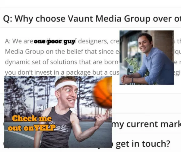 https://vauntmediagroup.com/ With very shallowroots in online marketing and SEO, we have zero idea how to engage your
