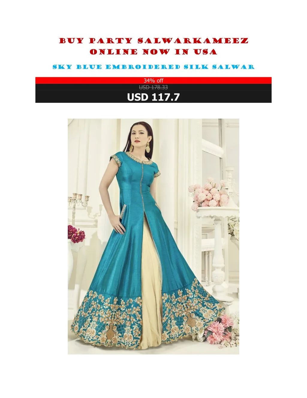 buy party salwarkameez online now in usa