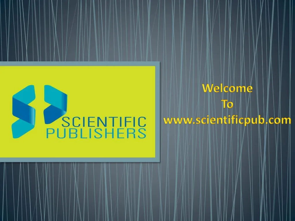 welcome to www scientificpub com