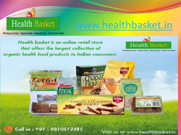 Buy Online Gluten Free Products Store in Delhi