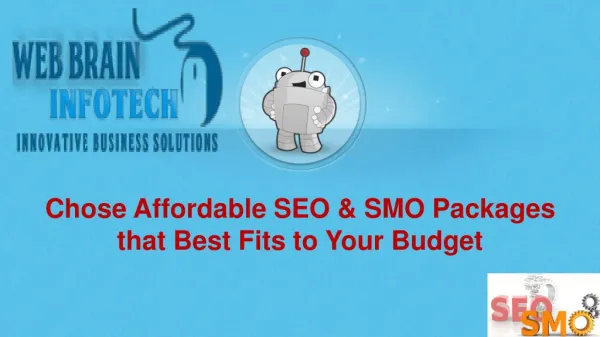 Chose Affordable SEO & SMO Packages that Best Fits to Your Budget