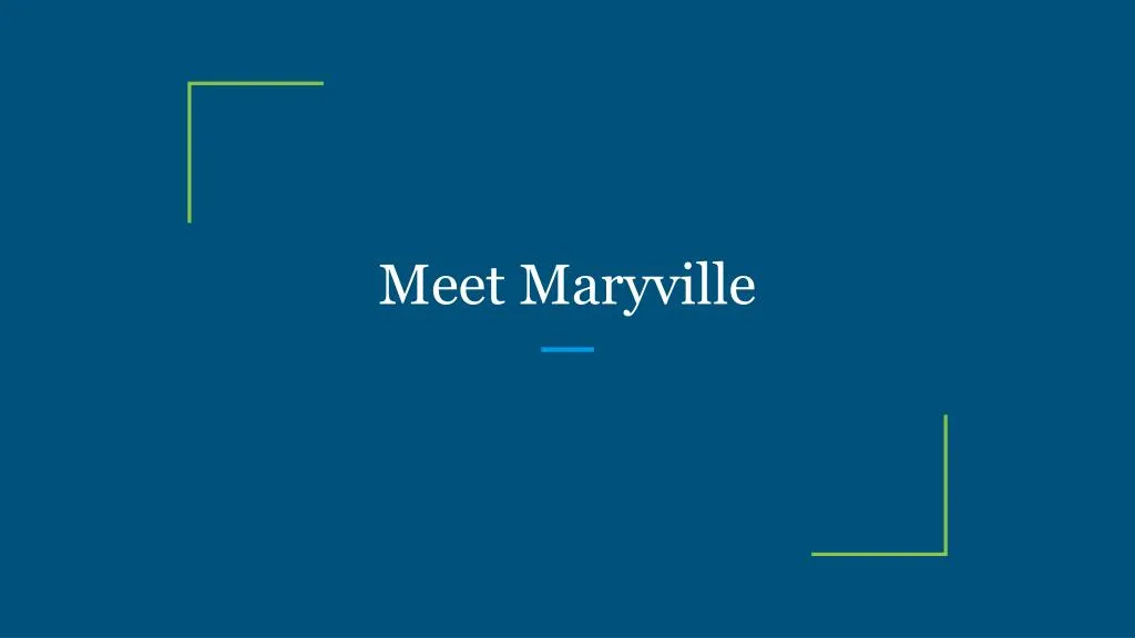meet maryville