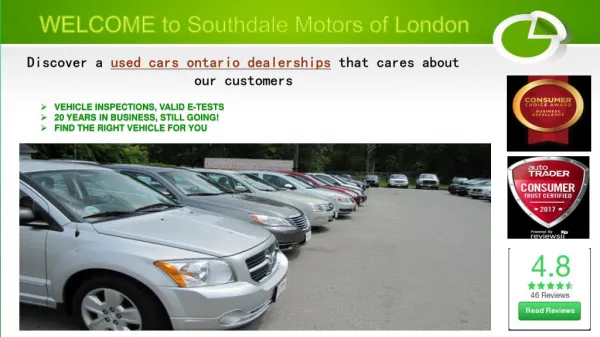 Used Cars Ontario Dealerships