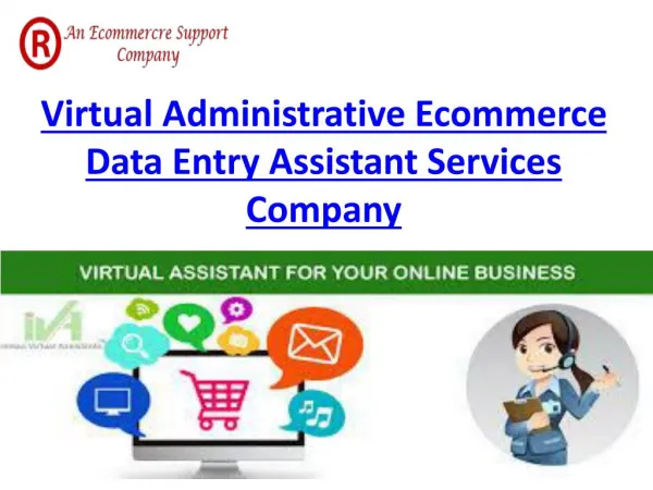 Virtual Administrative Ecommerce Data Entry Assistant Services Company