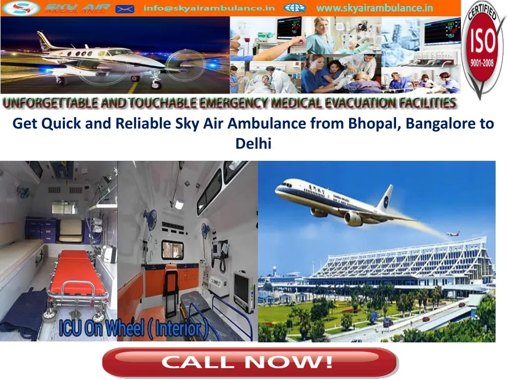 get quick and reliable sky air ambulance from