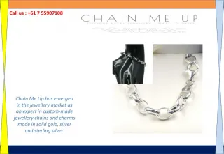 Custom made Silver Chains - slide 1