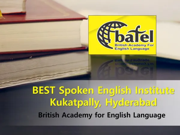 Best Spoken English Institute in Hyderabad