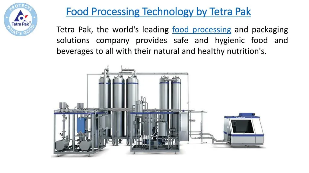 food processing technology by tetra pak