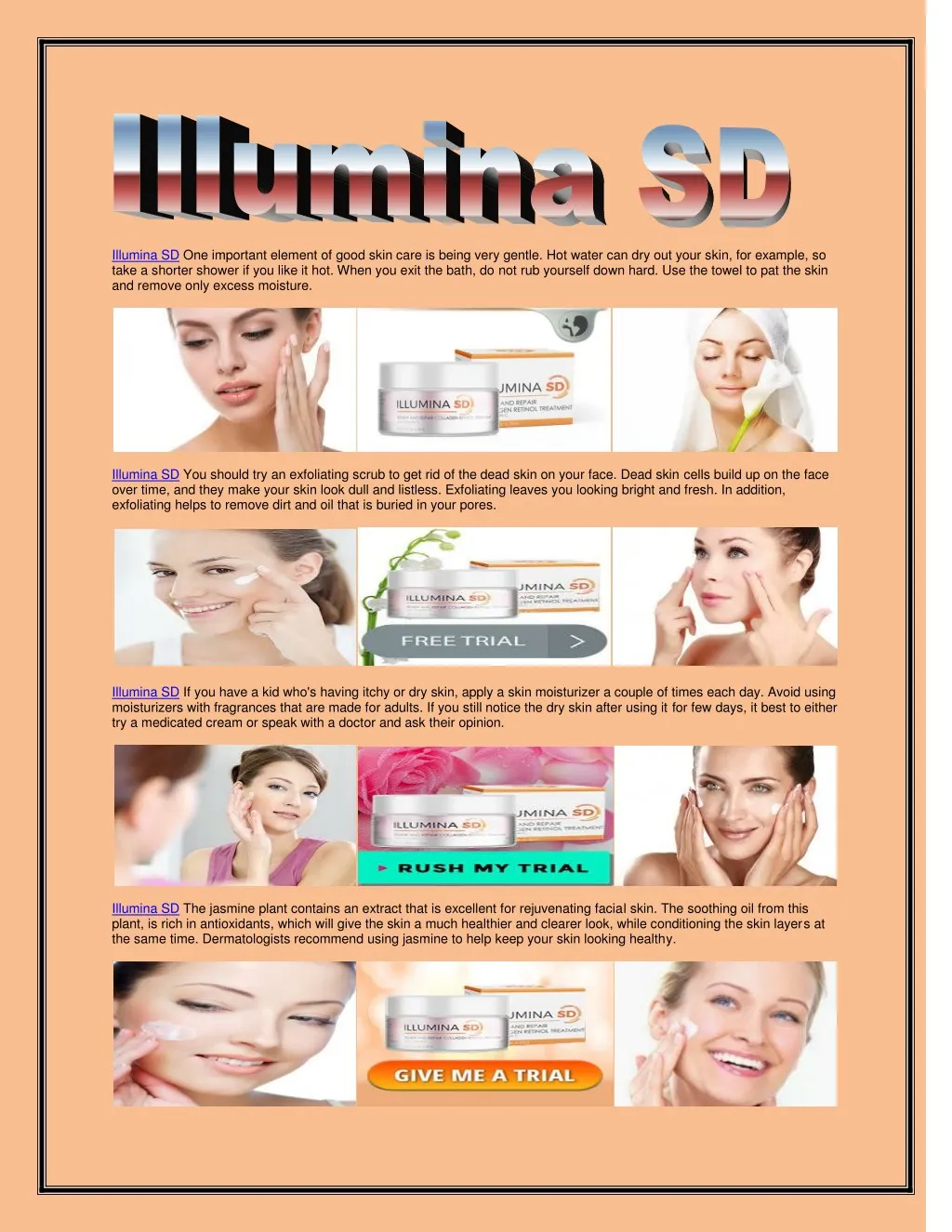 illumina sd one important element of good skin