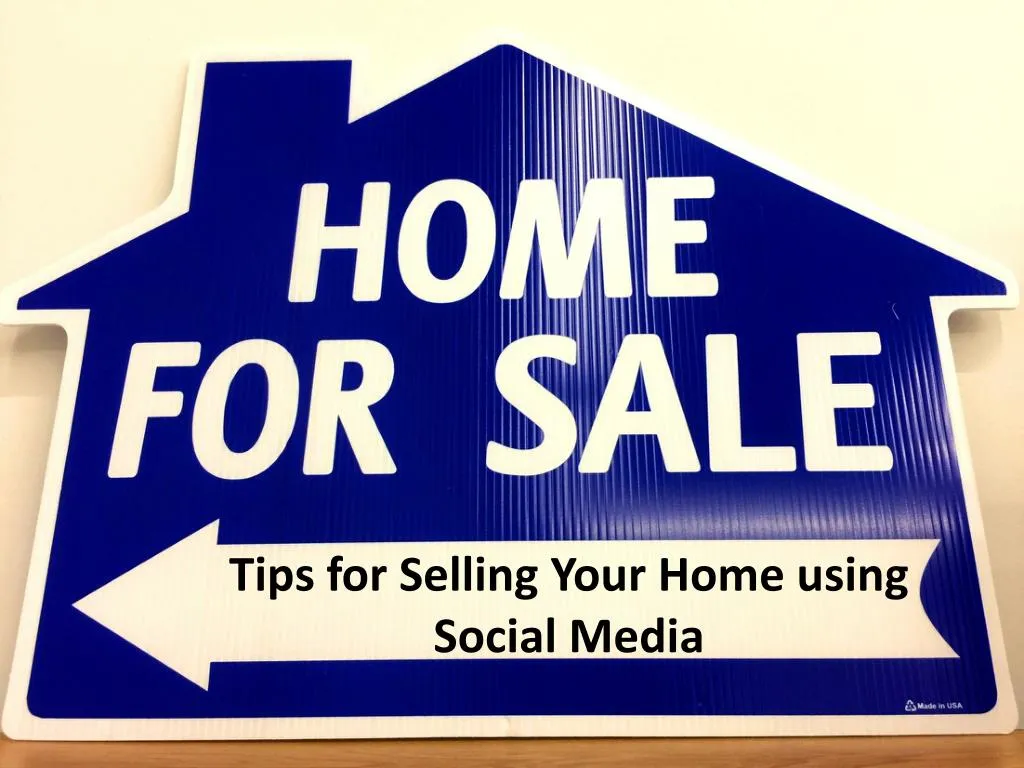 tips for selling your home using social media